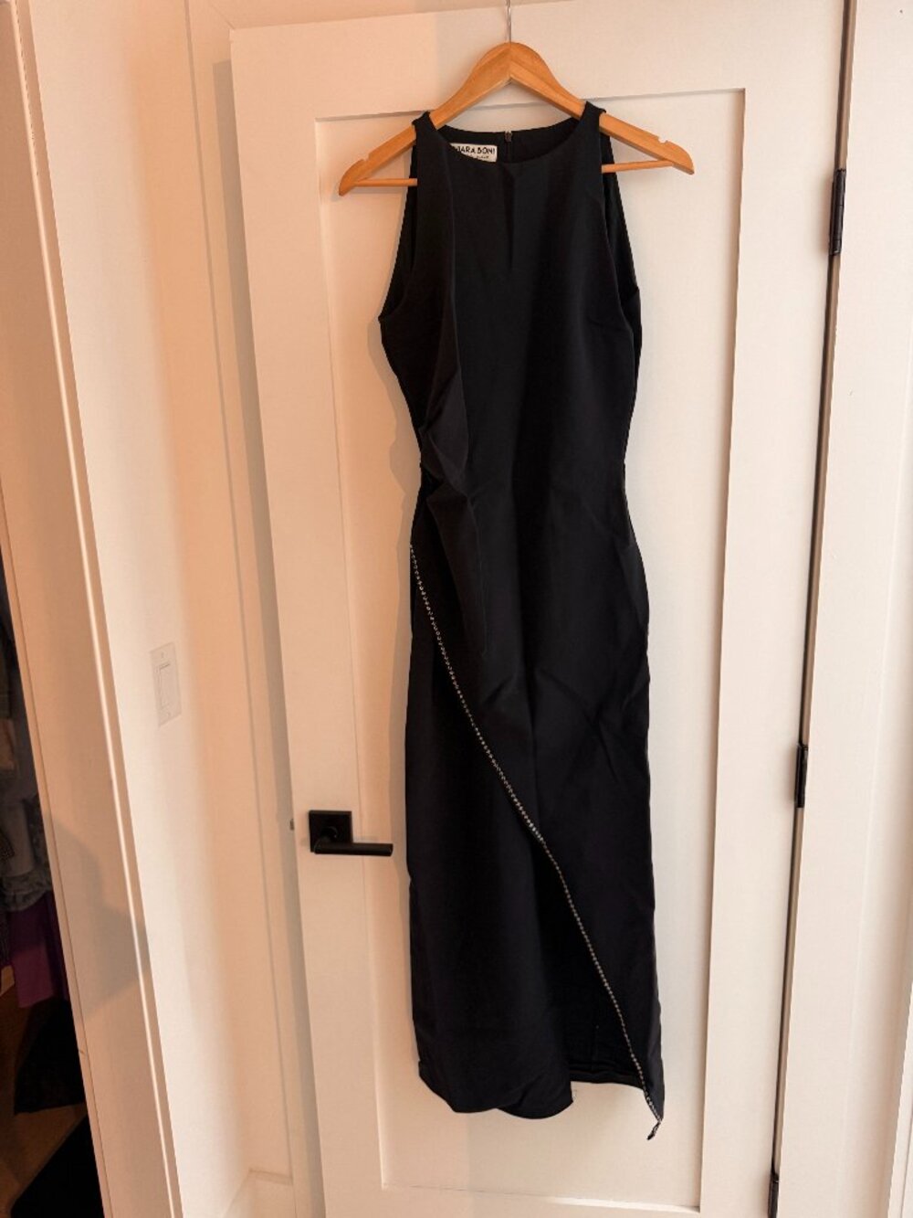 Chiara Boni La Petite Robe Liwen Embellished-Trim Gown, NWOT